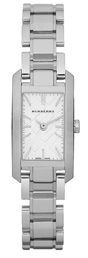  Shop Authentic Burberry Heritage Quartz White Dial Silver Steel Strap Watch For Women - BU9600 - Luxxuri