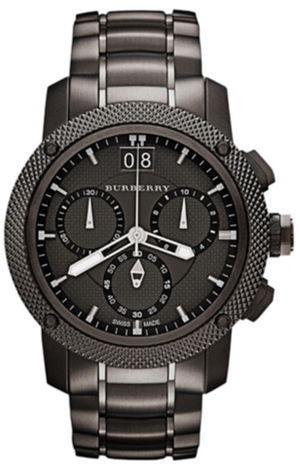  Shop Authentic Burberry Endurance Chronograph Quartz Black Dial Black Steel Strap Watch For Men - BU9801 - Luxxuri