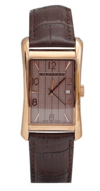  Shop Authentic Burberry Heritage Brown Dial Brown Leather Strap Watch for Men - BU3000 - Luxxuri