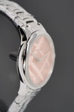  Shop Authentic Burberry The Classic Pink Dial Silver Steel Strap Watch for Women - BU10111 - Luxxuri