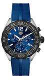  Shop Authentic Tag Heuer Formula 1 Chronograph Blue Dial Blue Rubber Strap Watch for Men - CAZ101AV.FT8077 - Luxxuri