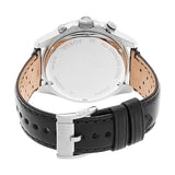  Shop Authentic Fossil Wakefield Chronograph Black Dial Black Leather Strap Watch for Men - CH2953 - Luxxuri
