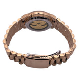  Shop Authentic Citizen Tsuyosa Automatic Red Dial Gold Steel Strap Watch For Men - NJ0153-82X - Luxxuri