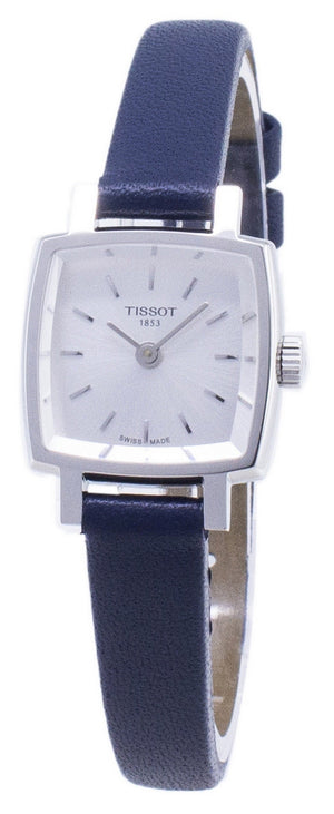  Shop Authentic Tissot Lovely Square Silver Dial Blue Leather Strap Watch For Women - T058.109.16.031.00 - Luxxuri