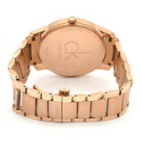  Shop Authentic Calvin Klein City White Dial Rose Gold Steel Strap Watch for Men - K2G21646 - Luxxuri