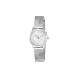  Shop Authentic Calvin Klein Minimal White Dial Silver Mesh Bracelet Watch for Women - K3M23126 - Luxxuri