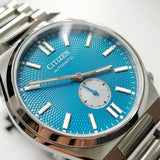  Shop Authentic Citizen Tsuyosa Automatic Blue Dial Silver Steel Strap Watch For Men - NK5010-51L - Luxxuri
