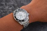  Shop Authentic Seiko Prospex Sea Arctic Ocean GMT Limited Edition Silver Dial Silver Steel Strap Watch For Men - SPB439J1 - Luxxuri