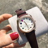  Shop Authentic Marc Jacobs Mandy White Dial Brown Leather Strap Watch for Women - MJ1598 - Luxxuri