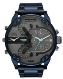  Shop Authentic Diesel Daddy 2.0 Chronograph Quartz Grey Dial Blue Steel Strap Watch For Men - DZ7414 - Luxxuri