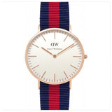  Shop Authentic Daniel Wellington Classic Oxford White Dial Two Tone NATO Strap Watch For Men - DW00100001 - Luxxuri