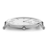  Shop Authentic Daniel Wellington Classic Reading White Dial Black Leather Strap Watch For Men - DW00100028 - Luxxuri
