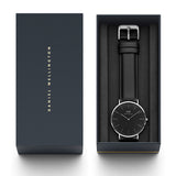  Shop Authentic Daniel Wellington Classic Sheffield Black Dial Black Leather Strap Watch For Men - DW00100133 - Luxxuri