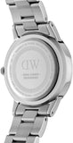  Shop Authentic Daniel Wellington Iconic Link White Dial Silver Steel Strap Watch for Women - DW00100203 - Luxxuri