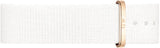  Shop Authentic Daniel Wellington Classic Dover White Dial White Nylon Strap Watch For Women - DW00100309 - Luxxuri