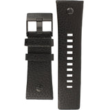  Shop Authentic Diesel Big Daddy Blue Dial Black Leather Strap Watch For Men - DZ7127 - Luxxuri