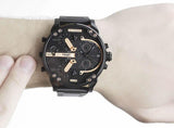  Shop Authentic Diesel Big Daddy Black Dial Black Steel Strap Watch For Men - DZ7312 - Luxxuri