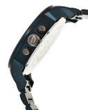 Shop Authentic Diesel Daddy 2.0 Chronograph Quartz Grey Dial Blue Steel Strap Watch For Men - DZ7414 - Luxxuri