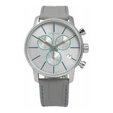  Shop Authentic Calvin Klein City Chronograph White Dial White Leather Strap Watch for Men - K2G271Q4 - Luxxuri