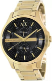  Shop Authentic Armani Exchange Hampton Chronograph Black Dial Gold Steel Strap Watch For Men - AX2122 - Luxxuri