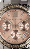  Shop Authentic Michael Kors Everest Chronograph Gold Dial Silver Steel Strap Watch For Women - MK5870 - Luxxuri