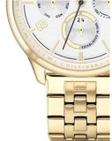  Shop Authentic Tommy Hilfiger Harper Chronograph White Dial Gold Steel Strap Watch For Women - 1782223 - Luxxuri