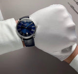  Shop Authentic Tissot Carson Premium Blue Dial Blue Leather Strap Watch For Men - T122.410.16.043.00 - Luxxuri