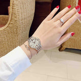  Shop Authentic Bulova Crystal Collection Silver Crystals Dial Two Tone Steel Strap Watch for Women - 98L235 - Luxxuri
