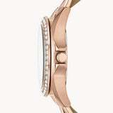  Shop Authentic Fossil Riley White Dial Sand Leather Strap Watch for Women - ES3466 - Luxxuri