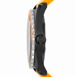  Shop Authentic Emporio Armani Sportivo Quartz Black Dial Orange Rubber Strap Watch For Men - AR6046 - Luxxuri