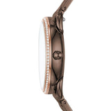  Shop Authentic Fossil Tailor Analog Brown Dial Brown Steel Strap Watch for Women - ES4258 - Luxxuri