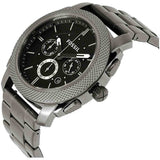  Shop Authentic Fossil Machine Chronograph Black Dial Grey Steel Strap Watch for Men - FS4662 - Luxxuri