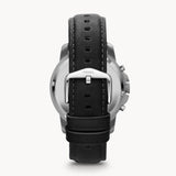  Shop Authentic Fossil Grant Chronograph Black Dial Black Leather Strap Watch for Men - FS4812 - Luxxuri