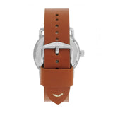  Shop Authentic Fossil Commuter Blue Dial Blue Leather Strap Watch for Men - FS5325 - Luxxuri