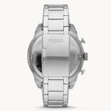  Shop Authentic Fossil Bronson Chronograph Black Dial Silver Steel Strap Watch for Men - FS5710 - Luxxuri