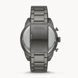  Shop Authentic Fossil Bronson Chronograph Blue Dial Grey Steel Strap Watch for Men - FS5711 - Luxxuri