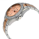  Shop Authentic Fossil Riley Multifunction Rose Gold Dial Two Tone Steel Strap Watch for Women - ES4145 - Luxxuri