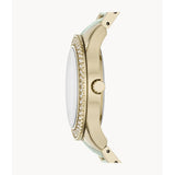  Shop Authentic Fossil Stella Multifunction Gold Dial Two Tone Steel Strap Watch for Women - ES4757 - Luxxuri