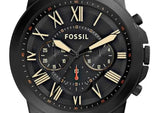  Shop Authentic Fossil Grant Chronograph Black Dial Brown Leather Strap Watch for Men - FS5241 - Luxxuri