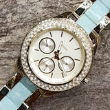  Shop Authentic Fossil Stella Multifunction Gold Dial Two Tone Steel Strap Watch for Women - ES4757 - Luxxuri