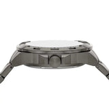  Shop Authentic Fossil Bronson Automatic Skeleton Black Dial Grey Steel Strap Watch for Men - ME3218 - Luxxuri