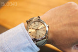  Shop Authentic Burberry The City Rose Gold Dial Brown Leather Strap Watch for Women - BU9040 - Luxxuri
