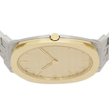 Shop Authentic Gucci 25H Quartz Gold Dial Silver Steel Strap Watch for Women - YA163403 - Luxxuri