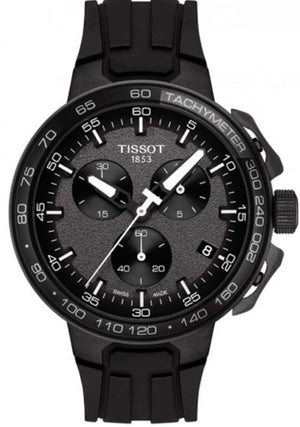  Shop Authentic Tissot T Race Cycling Chronograph Black Dial Black Rubber Strap Watch For Men - T111.417.37.441.03 - Luxxuri