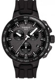  Shop Authentic Tissot T Race Cycling Chronograph Black Dial Black Rubber Strap Watch For Men - T111.417.37.441.03 - Luxxuri
