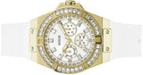  Shop Authentic Guess Venus Diamonds White Dial White Rubber Strap Watch for Women - GW0118L5 - Luxxuri