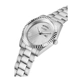  Shop Authentic Guess Connoisseur Silver Dial Silver Steel Strap Watch for Men - GW0265G6 - Luxxuri