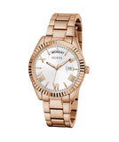  Shop Authentic Guess Luna White Dial Rose Gold Steel Strap Watch for Women - GW0308L3 - Luxxuri