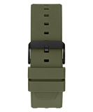  Shop Authentic Guess Sport Chronograph Black Dial Green Silicone Strap Watch for Men - W0167G4 - Luxxuri