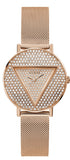  Shop Authentic Guess Iconic Diamonds Rose Gold Dial Rose Gold Mesh Bracelet Watch For Women - GW0477L3 - Luxxuri